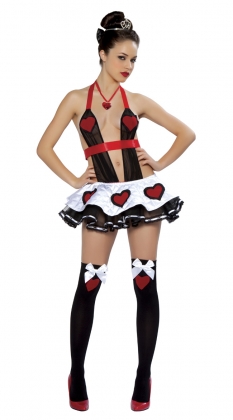 Sexy Wonderland Queen Costume Lingerie