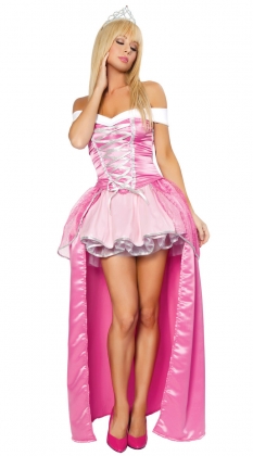 Pink Deluxe Beauty Costume