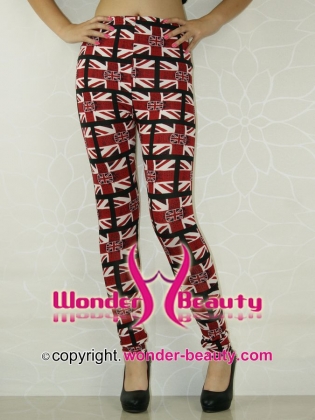 Cheery Red Winter Leggings