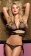 Tie Me Down Fishnet Bra Top Set