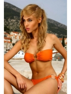 Orange Sexy Bikini With Ring