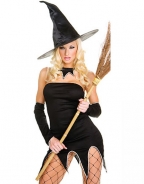 Black Adult Moonlight Witch Costume