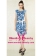 Blue Remarkably Skeleton Sexy Dress With Belt