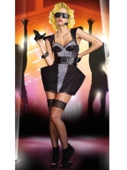 Black Gray Low Cut Superstar Costume