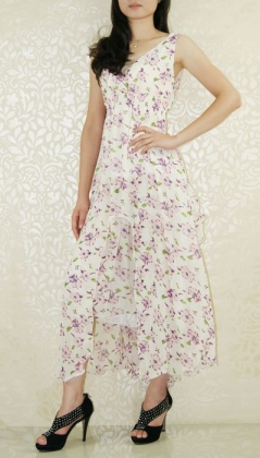 The Mountain Flower Long Dress