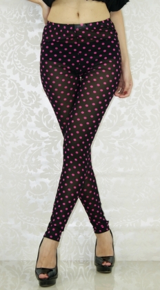 Rose Wave Point Seamless Leggings