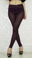 Rose Wave Point Seamless Leggings
