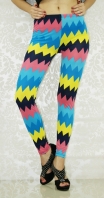 Candy Color Diamond Seamless Leggings