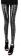 Stripes Smooth Faux Leather Leggings
