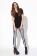 Wide Stripe Classic Leggings