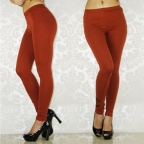 Coffee CHANEL Figure Shaping Leggings