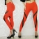 Orange Curvaceous Shaping Leggings