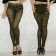 Dark Green Perspective Sexy Leggings