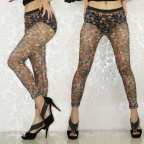Blue Romance Perspective Sexy  Leggings