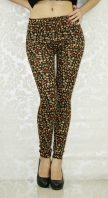 Small Broken Floral Seamless Leggings