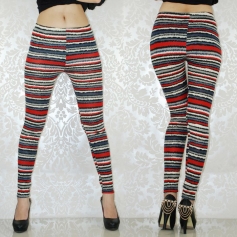 Passion Festive Stripe Sweater Leggings