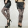Haggard Leopard Grain Split Skirt Leggings