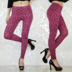 Pink Leopard Leggings