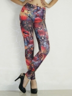 Stunning Baroque Art Print Leggings
