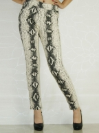 Ink And Wash Printed Winter Leggings
