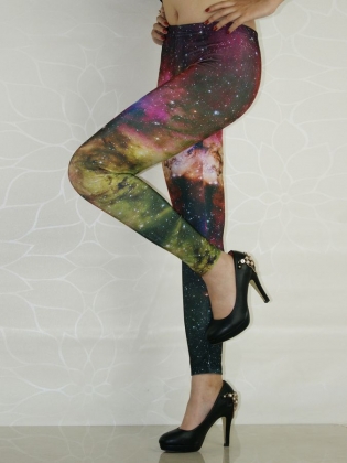Shine On Stars Galaxy Leggings