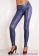 Blue Leopard Leggings