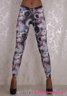 Black Star Galaxy Leggings