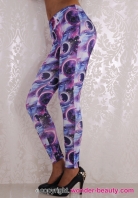 Purple Star Galaxy Leggings