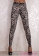 Dark Flower Petal Leggings