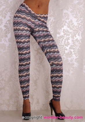 Light Colordul Ripple Leggings