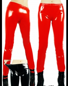 Gloosy Pure Red Vinyl Pants