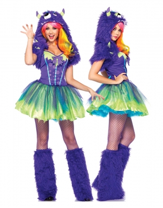 Lovely Purple Costume With Tutu