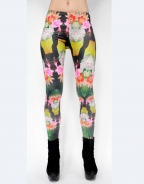 Charming Blooming  Floral Leggings