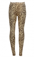 See-through Leoprad Leggings