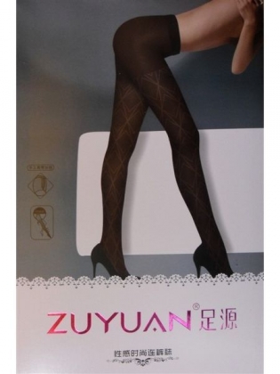 Black Square Pantyhose