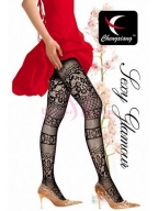 Gorgeous Floral Pantyhose