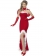 Red Mermaid Hemline Christmas Costume