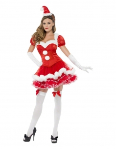 Royal Red Sweetheart Christmas Costume