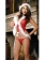 Flirty Long Fur Red Christmas Costume