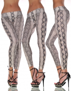 Symmetrical Serpentine Leggings