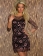 Purple Floral Lace Dress