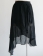 Black Chiffon Short Skirts