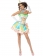 Multi Colors Candy Tutu Corset Dress With Button Carnival Costumes
