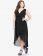 Black Chiffon Sleeveless Long Dress