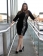 Plus Size Black Sheer Lace Retro Fitted Pencil Cocktail Party Dress