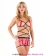 Pink Bow Cupless Lingerie