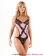 Baby Pink Lace Edge Cross Front Spaghetti Stap Sexy Lingerie