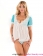 White And Blue Sexy Leopard Chemise