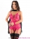 Rose Pink Lace Lingerie