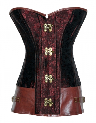 Brocade Gothic Overbust Corset
